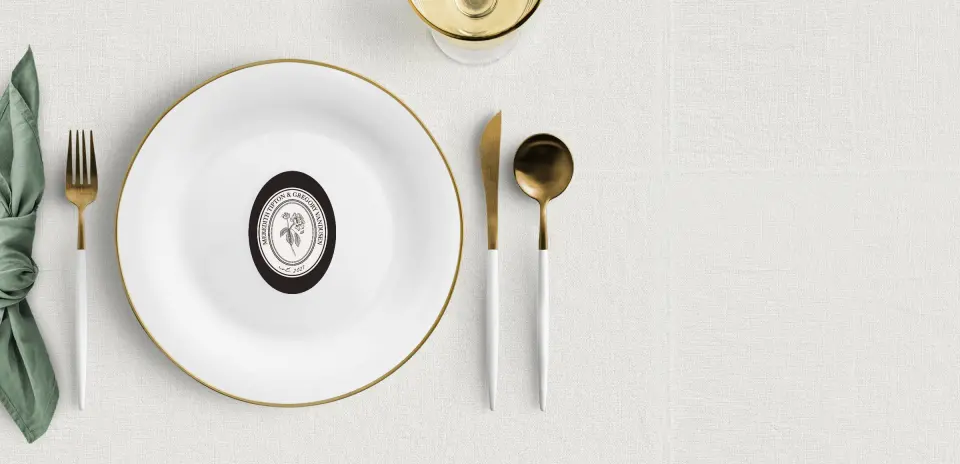 Oval Place Cards