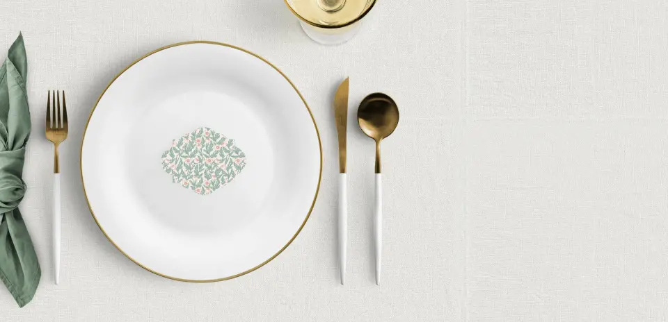 Crest Place Cards