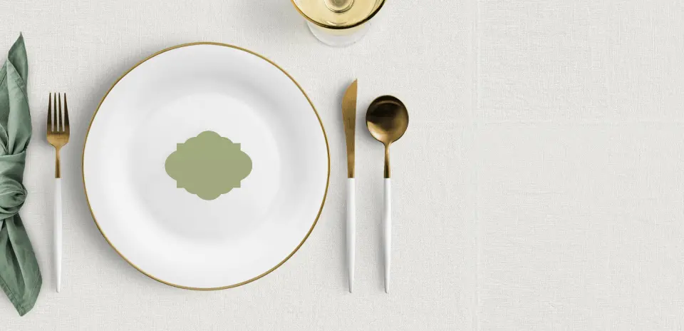 Crest Place Cards