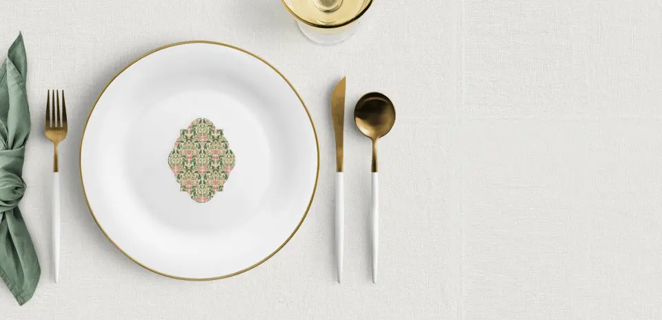 Crest Place Cards