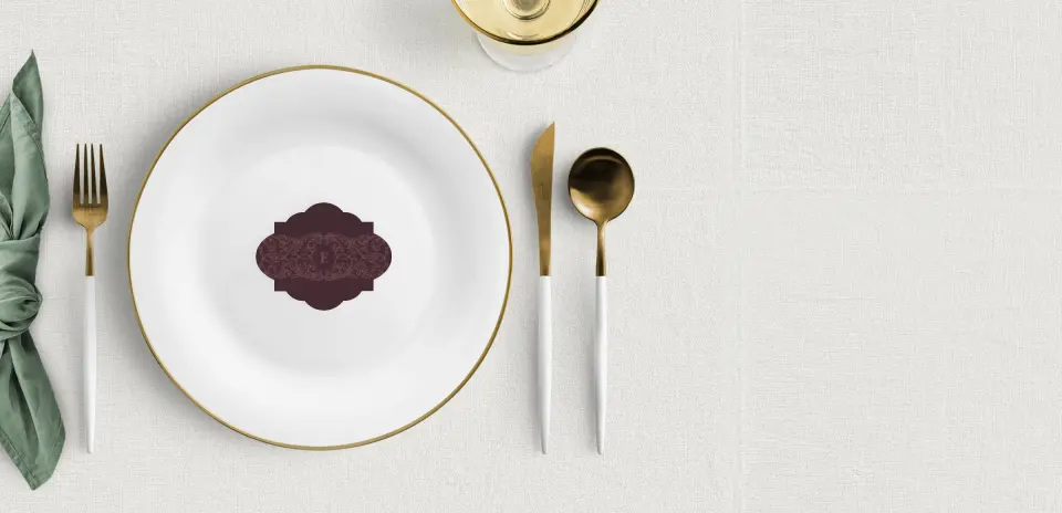 Crest Place Cards