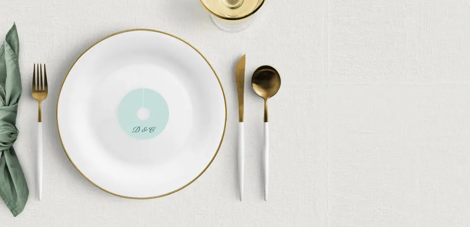 Wine Glass Stem Place Cards