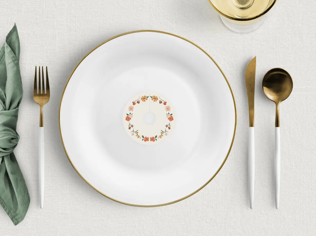 Wine Glass Stem Place Cards