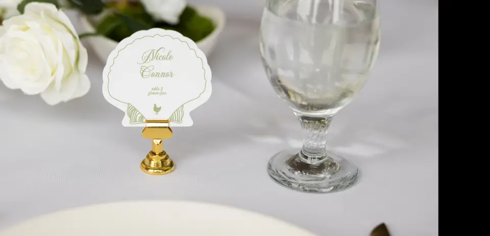 Shell Place Cards