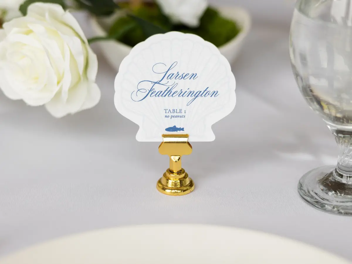 Shell Place Cards
