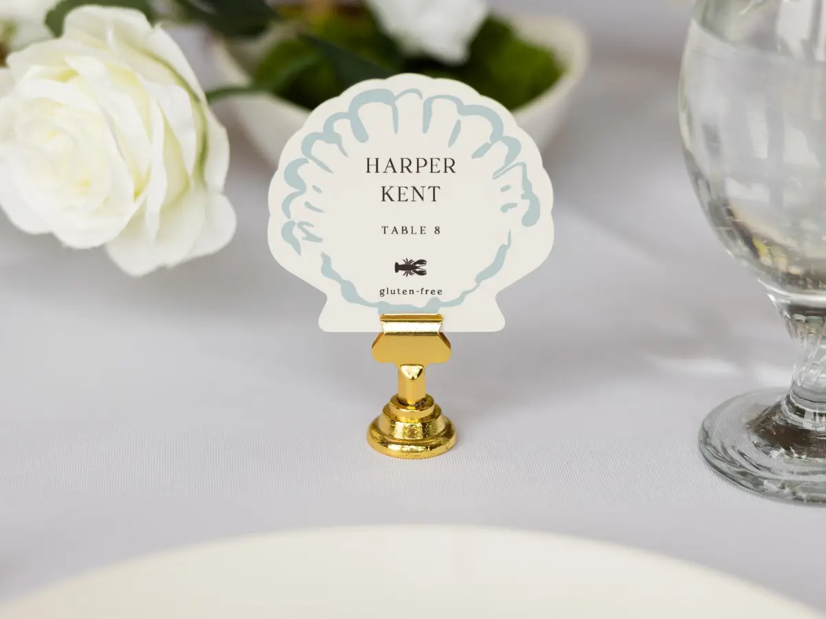 Shell Place Cards