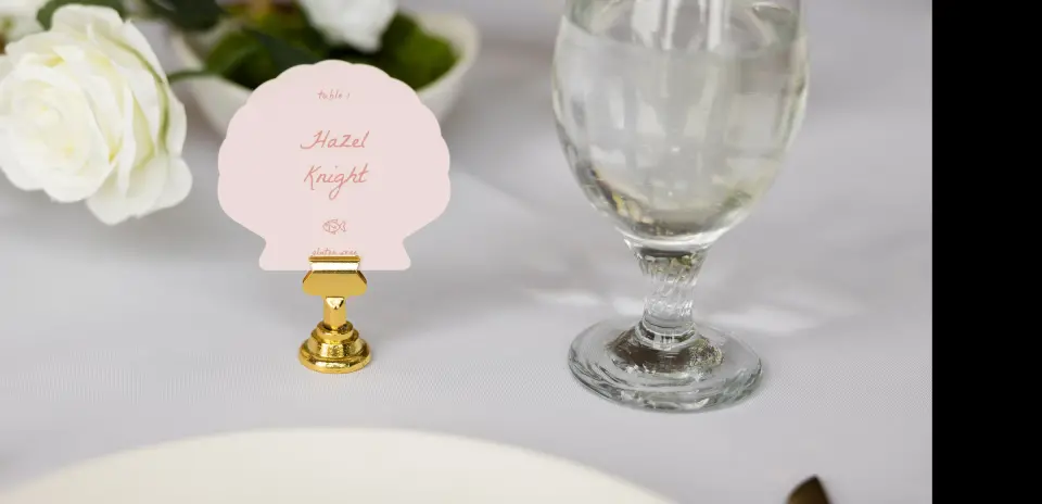 Shell Place Cards