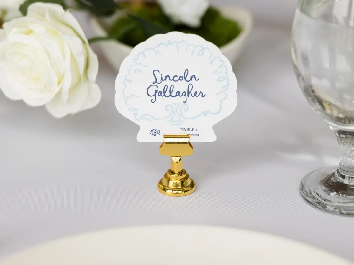 Shell Place Cards