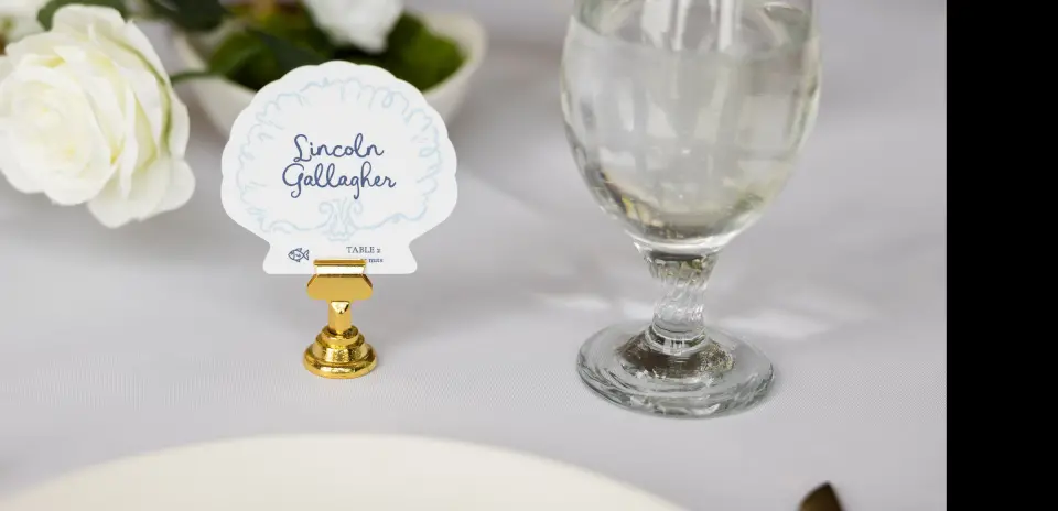 Shell Place Cards