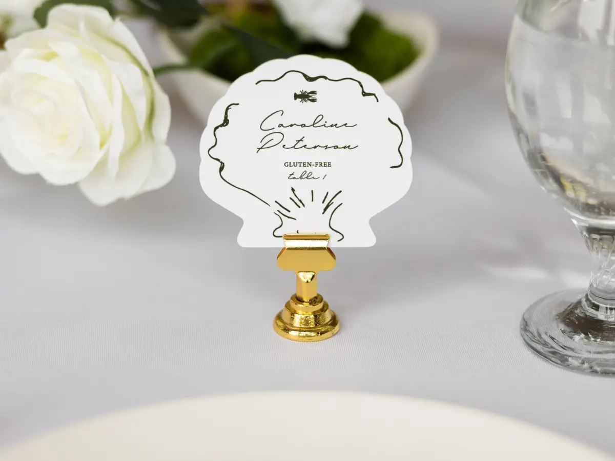 Shell Place Cards