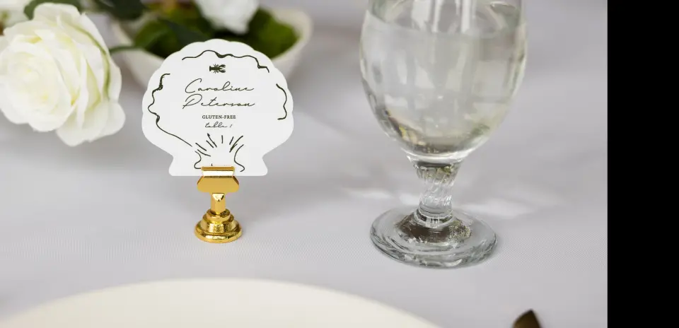 Shell Place Cards
