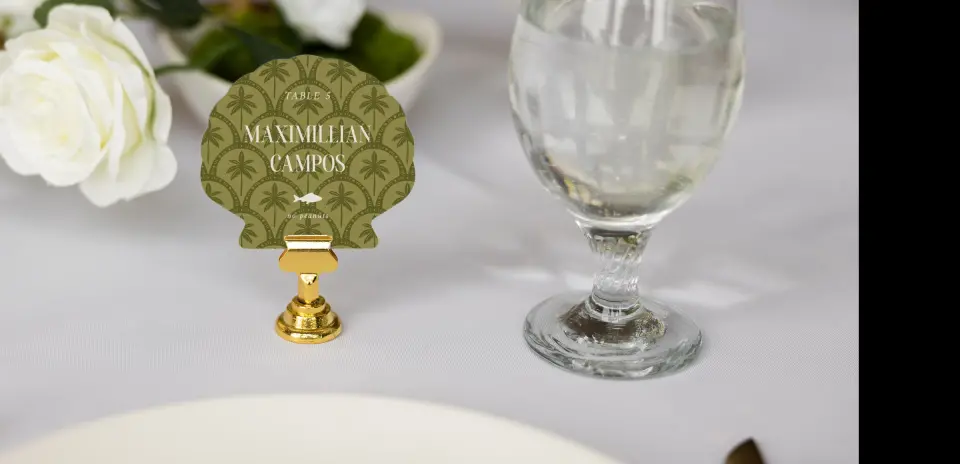Shell Place Cards