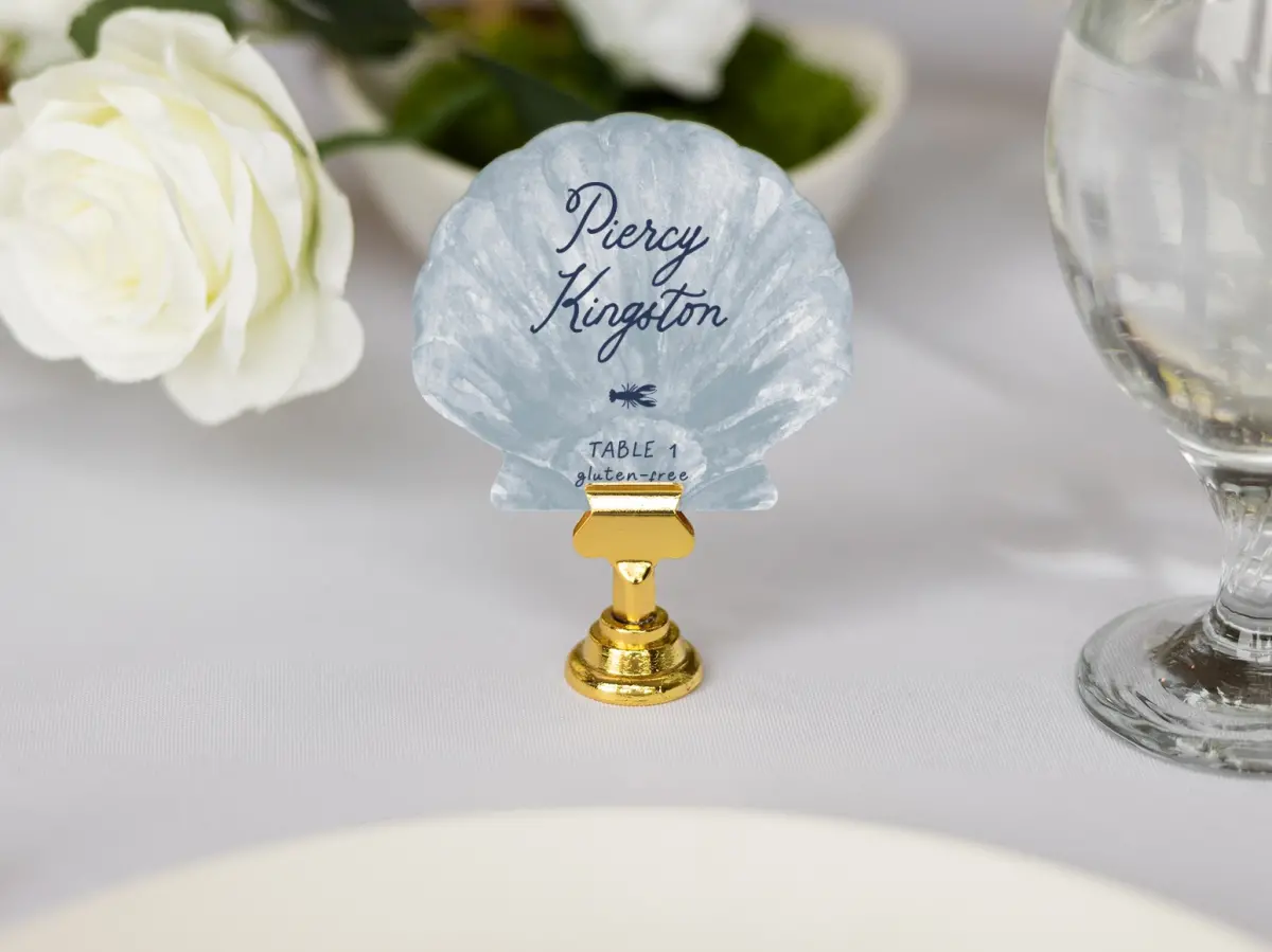 Shell Place Cards