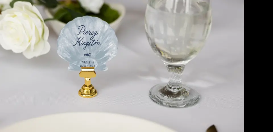 Shell Place Cards