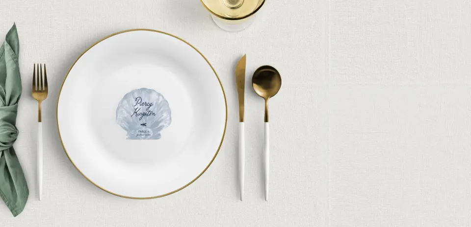 Shell Place Cards