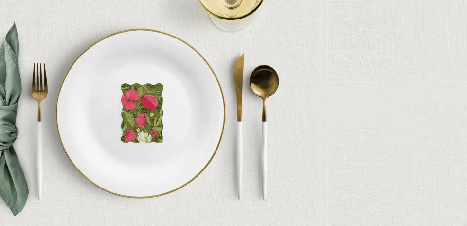 Wavy Place Cards