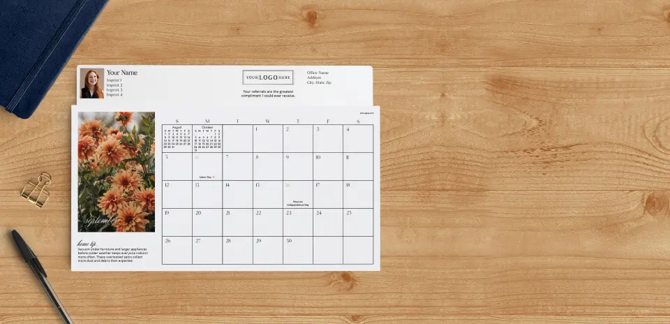 Calendar Planner September Page