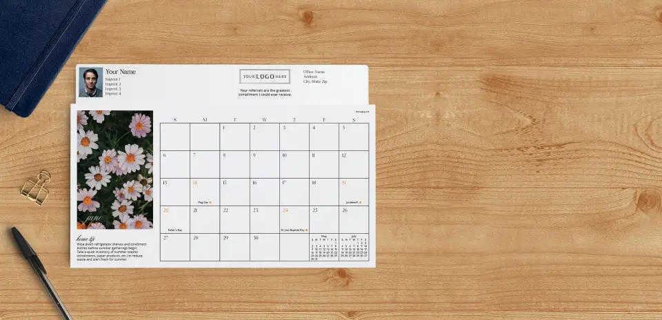 Calendar Planner June Page