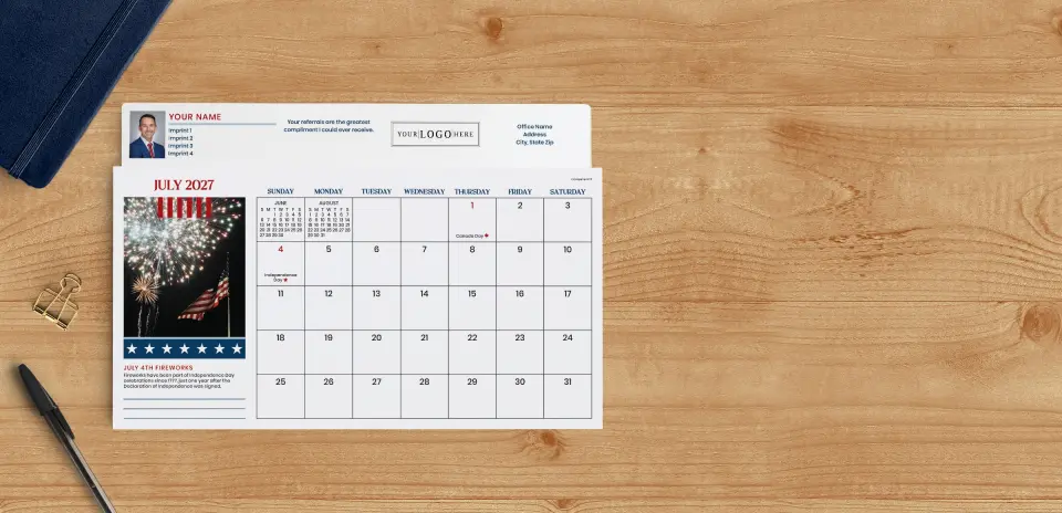 Calendar Planner July Page