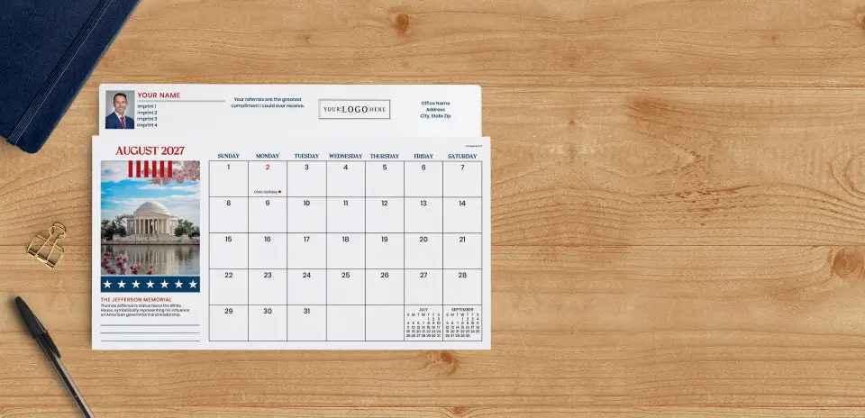 Calendar Planner August Page