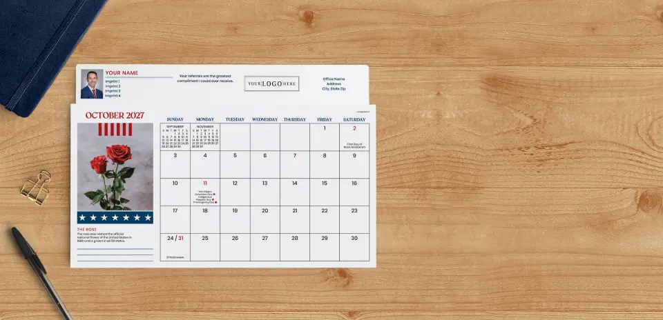 Calendar Planner October Page