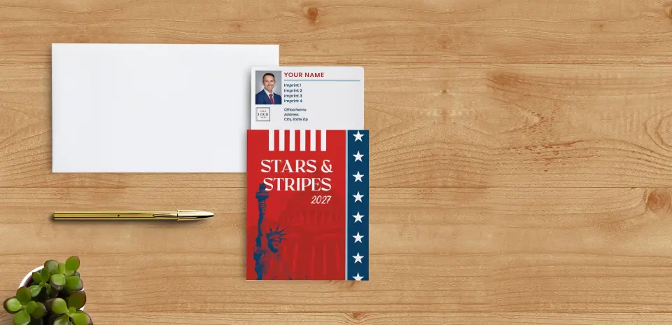 Tear-Off Calendar with Envelope