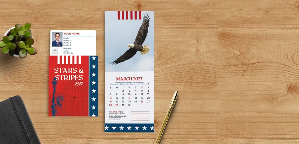 Stars & Stripes Tear-Off Calendars