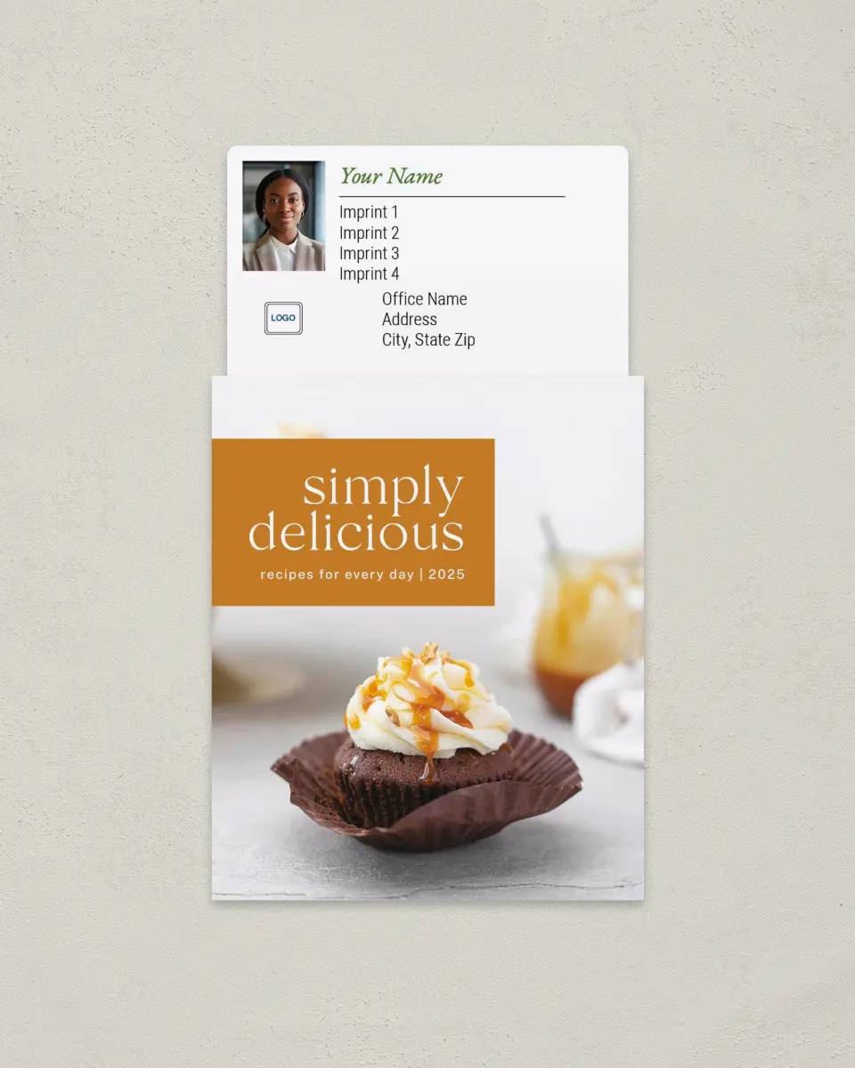 This is a 3½" x 6¼" Tear-Off Calendar Magnet called Everyday Meals printed in full color