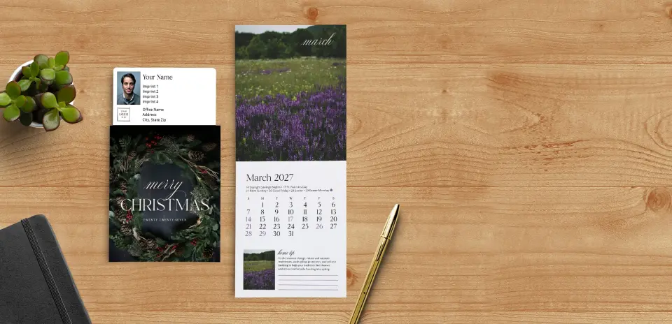 Merry Christmas Tear-Off Calendars
