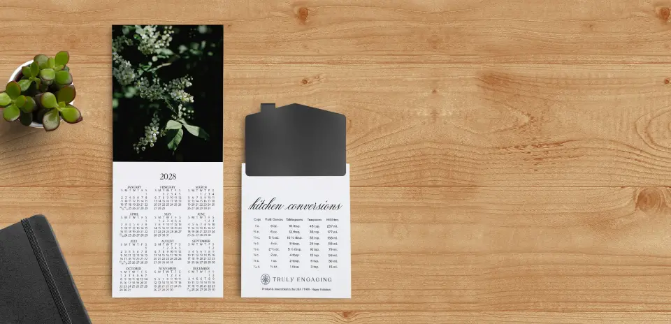 Tear-Off Calendar Bonus Year & Backside Pages