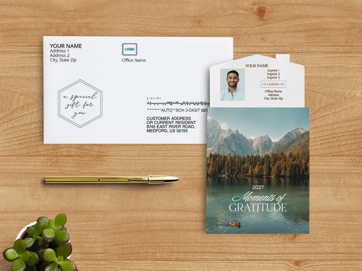 Tear-Off Calendar with Envelope
