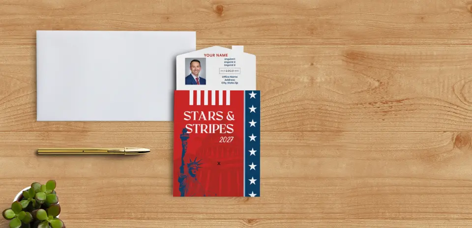 Tear-Off Calendar with Envelope