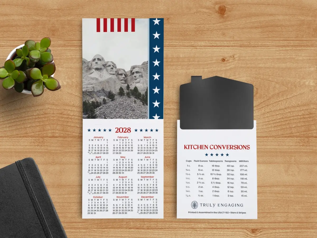 Tear-Off Calendar Bonus Year & Backside Pages