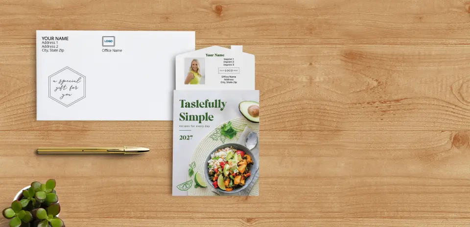 Tear-Off Calendar with Envelope