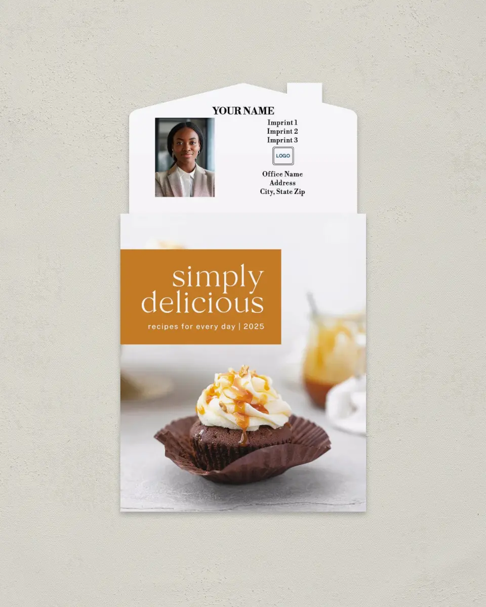 This is a 3½" x 6¼" Tear-Off Calendar Magnet called Everyday Meals Made Easy printed in full color