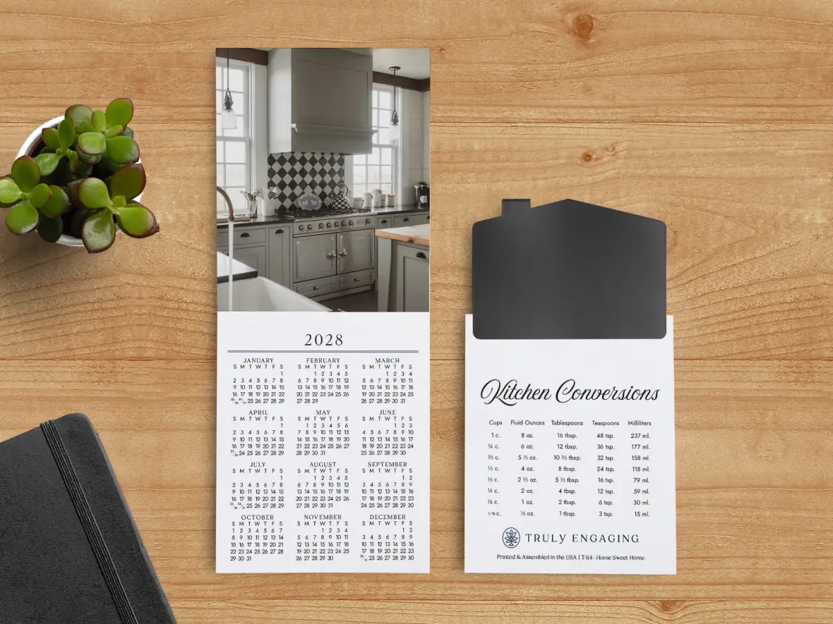 Tear-Off Calendar Bonus Year & Backside Pages