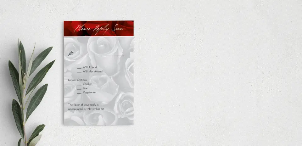 Step RSVP Postcards