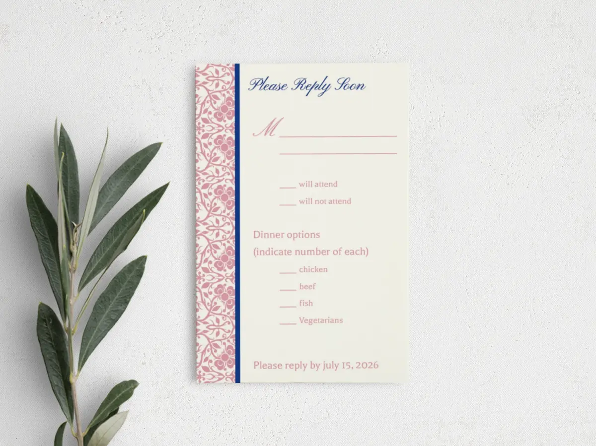 Step RSVP Postcards