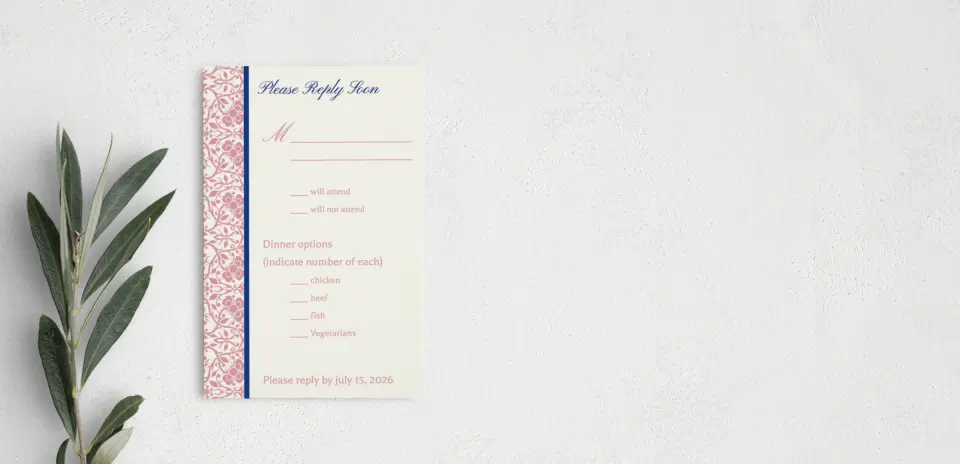 Step RSVP Postcards