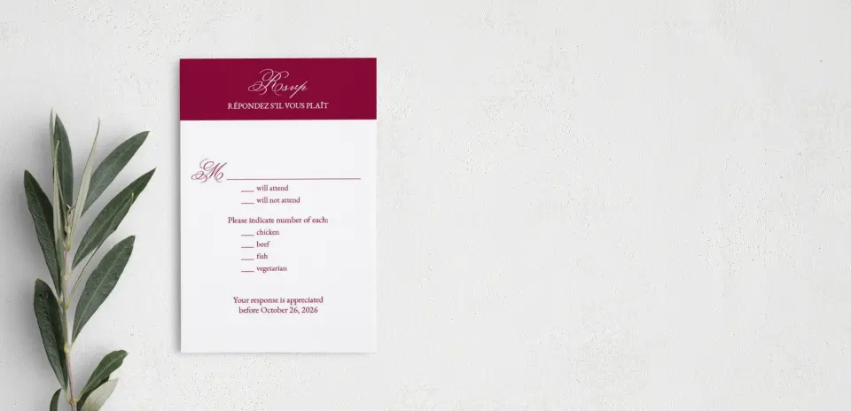 Step RSVP Postcards