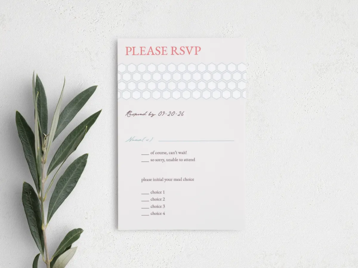 Step RSVP Postcards