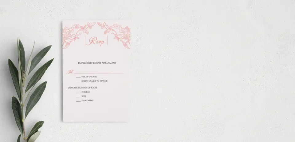 Step RSVP Postcards