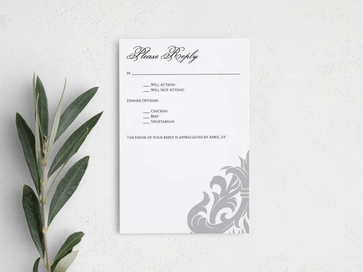 Step RSVP Postcards