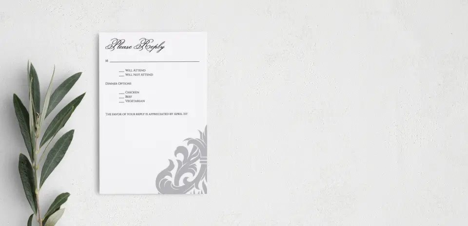 Step RSVP Postcards