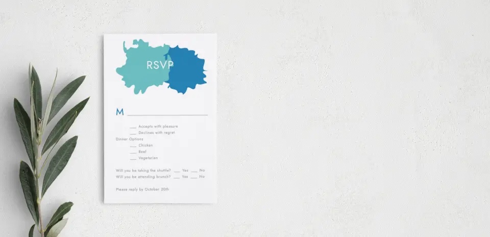 Step RSVP Postcards
