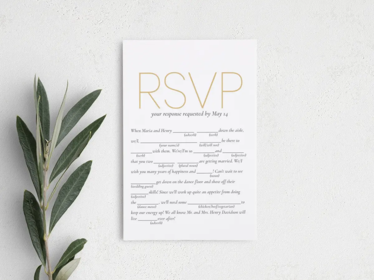Step RSVP Postcards