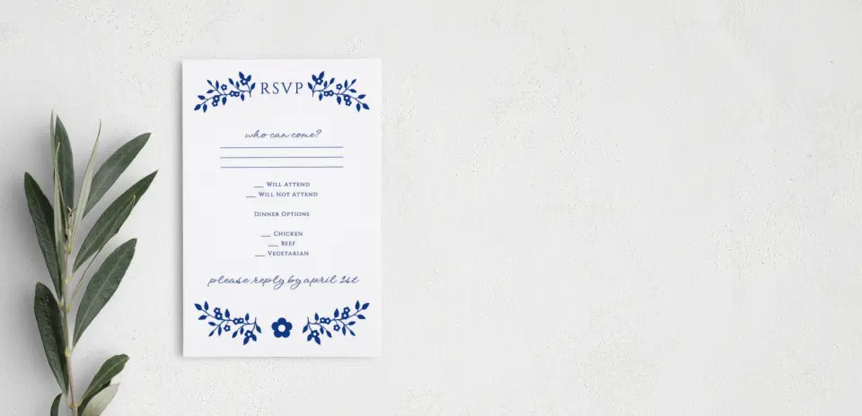 Step RSVP Postcards
