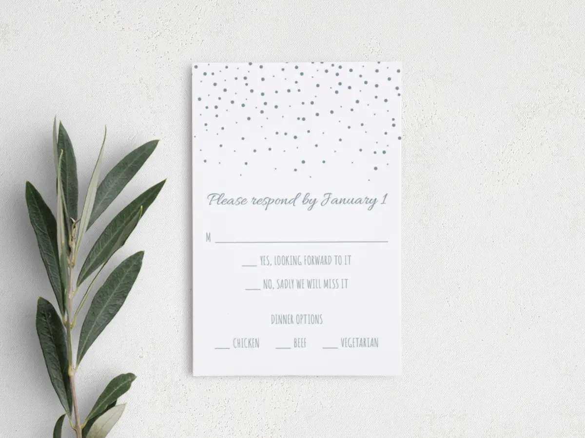 Step RSVP Postcards