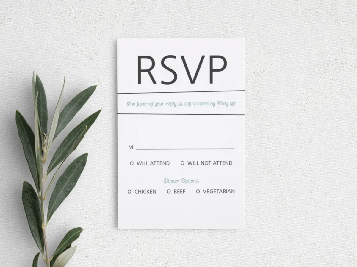 Step RSVP Postcards