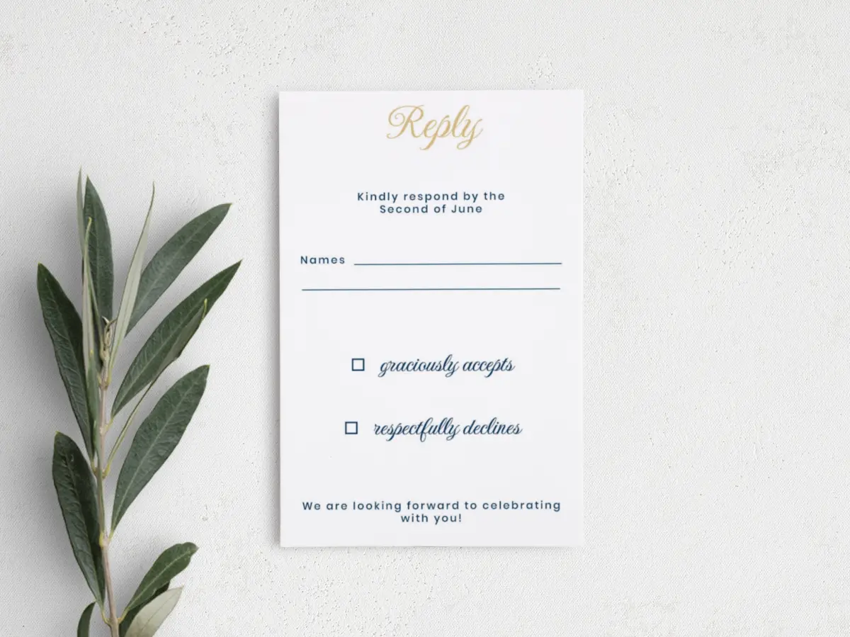 Step RSVP Postcards